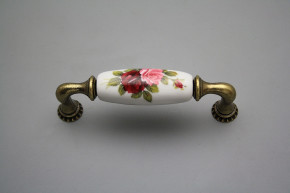 Rustic handles Bohemia 96mm Elizabeth rose