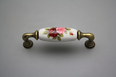 Rustic handles Bohemia 96mm Elizabeth rose č.1