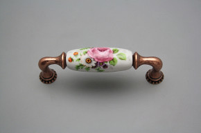 Rustic handles Bohemia 96mm Meissen bouquet CU