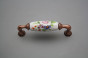 Rustic handles Bohemia 96mm Meissen bouquet CU č.4