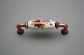 Rustic handles Bohemia 96mm Elizabeth rose CU