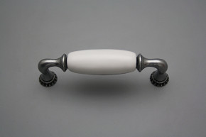 Rustic handles Bohemia 96mm WHITE FV