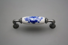 Rustic handles Bohemia 96mm Blue Onion Leaf FV