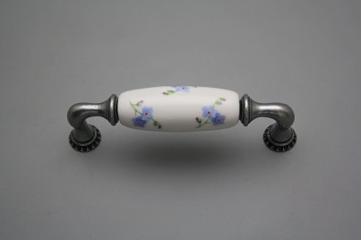 Rustic handles Bohemia 96mm Forget-me-not Sprays FV č.1