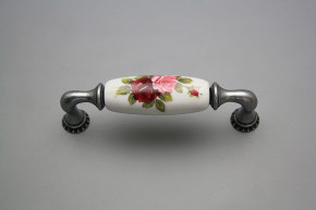 Rustic handles Bohemia 96mm Elizabeth rose FV