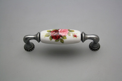 Rustic handles Bohemia 96mm Elizabeth rose FV č.1