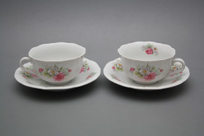 Cup low with saucer C1ZC1 Rokoko Delight BB