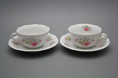 Cup low with saucer C1ZC1 Rokoko Delight BB č.1