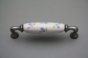 Rustic handles Bohemia 128mm Forget-me-not Sprays FV