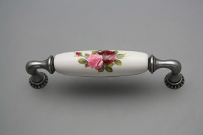 Rustic handles Bohemia 128mm Elizabeth rose FV