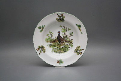 Deep plate 23cm Ofelia Pheasant FZL č.1