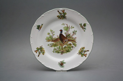 Flat plate 25cm Ofelia Pheasant FZL č.1