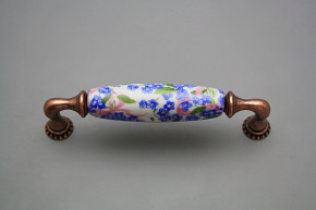 Rustic handles Bohemia 128mm Forget-me-not Chintz CU