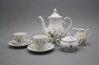 Coffee set Ofelia Flowering meadow 15-piece BB č.1