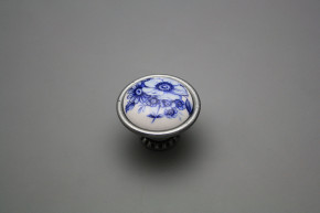 Rustic knobs Bohemia 40mm Blue Floral FV