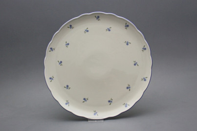 Cake dish 31cm Rokoko ECRU Forget-me-not Sprays AAL č.1