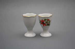 Egg cup Rokoko Poinsettia GL