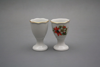 Egg cup Rokoko Poinsettia GL č.1