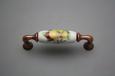 Rustic handles Bohemia 96mm Fruits CU č.1