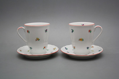 Mug 0,3l with saucer Verona Sprays CL č.1