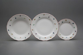 Plate set Verona Sprays 18-piece ACL