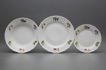 Plate set Verona Forest berries 12-piece ABB č.1