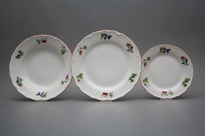 Plate set Verona Forest berries 12-piece ACL č.1