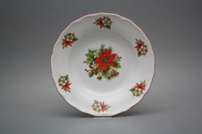 Deep plate 24,5cm Verona Poinsettia FCL