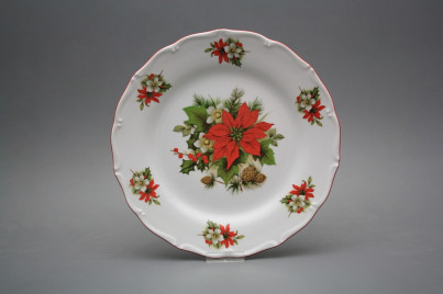 Flat plate 25cm Verona Poinsettia FCL č.1