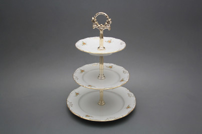 Three tier stand Marie Louise Tea Roses EGL LUX č.1