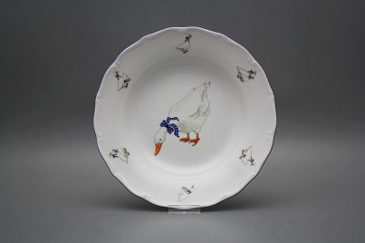 Deep plate 24,5cm Verona Geese FML č.1