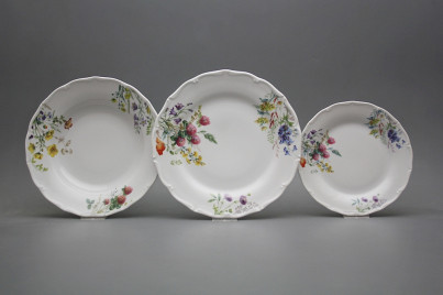 Plate set Verona Flowering meadow 12-piece CBB č.1