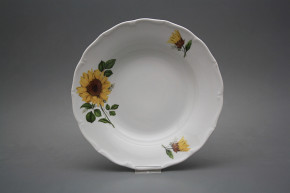 Deep plate 24,5cm Verona Sunflowers CBB