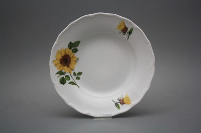 Deep plate 24,5cm Verona Sunflowers CBB č.1