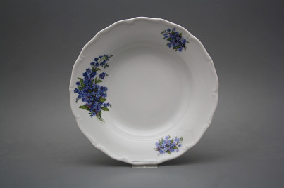 Deep plate 24,5cm Verona Forget-me-not CBB č.1