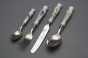 Set of cutlery Bohemia 1987 with box Flowering meadow 24-piece BB č.2