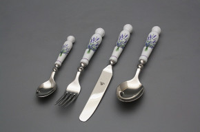 Set of cutlery Bohemia 1987 with box Lavender 24-piece FL