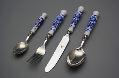 Set of cutlery Bohemia 1987 with box Meadow flowers 24-piece BB č.1