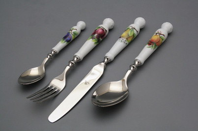 Set of cutlery Bohemia 1987 with box Fruits 24-piece BB č.1