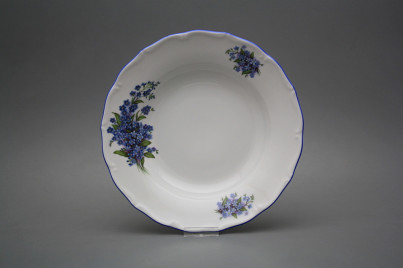 Deep plate 24,5cm Verona Forget-me-not CAL č.1