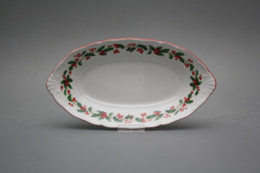 Side dish 26cm Verona Christmas holly KCL