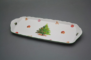 Tray square 37cm Verona Christmas Tree ZL