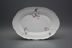 Oval dish 32cm Verona Geese CML