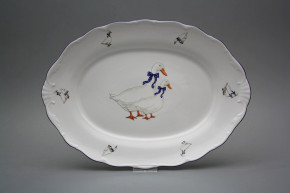 Oval dish 36cm Verona Geese FML