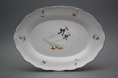 Oval dish 40cm Verona Geese FML č.1