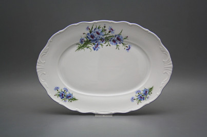 Oval dish 32cm Verona Cornflowers CAL č.1