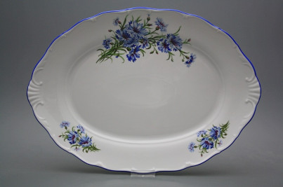 Oval dish 40cm Verona Cornflowers CAL č.1