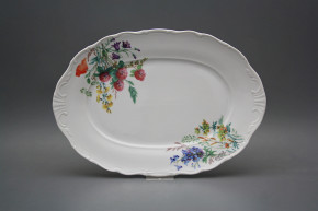 Oval dish 32cm Verona Flowering meadow DBB