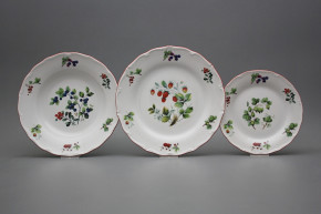 Plate set Verona Forest berries 18-piece FCL