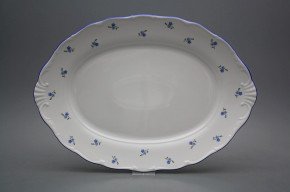 Oval dish 36cm Verona Forget-me-not Sprays AAL